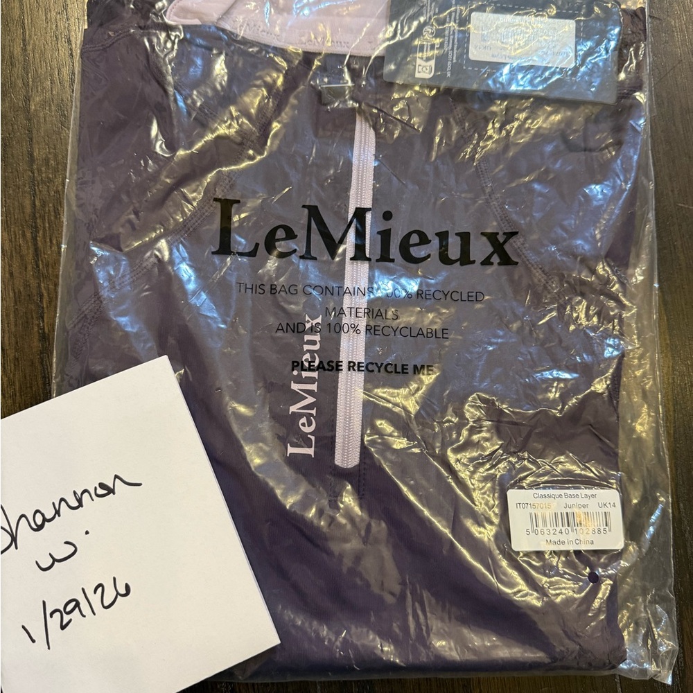 LeMieux Juniper Base layer